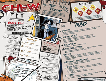 CHEW: Character Menus (RPG Supplement) - Create Marketplace