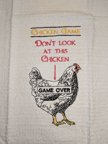 Chicken Game Hand Towel - Create Marketplace