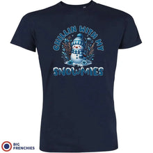 Chilling With My Snowmies Christmas Men's Organic Cotton Tee - Create Marketplace