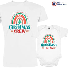 Christmas Crew Dad and Child Organic Cotton family Set (Set of 2) - Create Marketplace