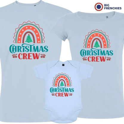 Christmas Crew Matching Family Organic Tees (Set of 3) - Create Marketplace