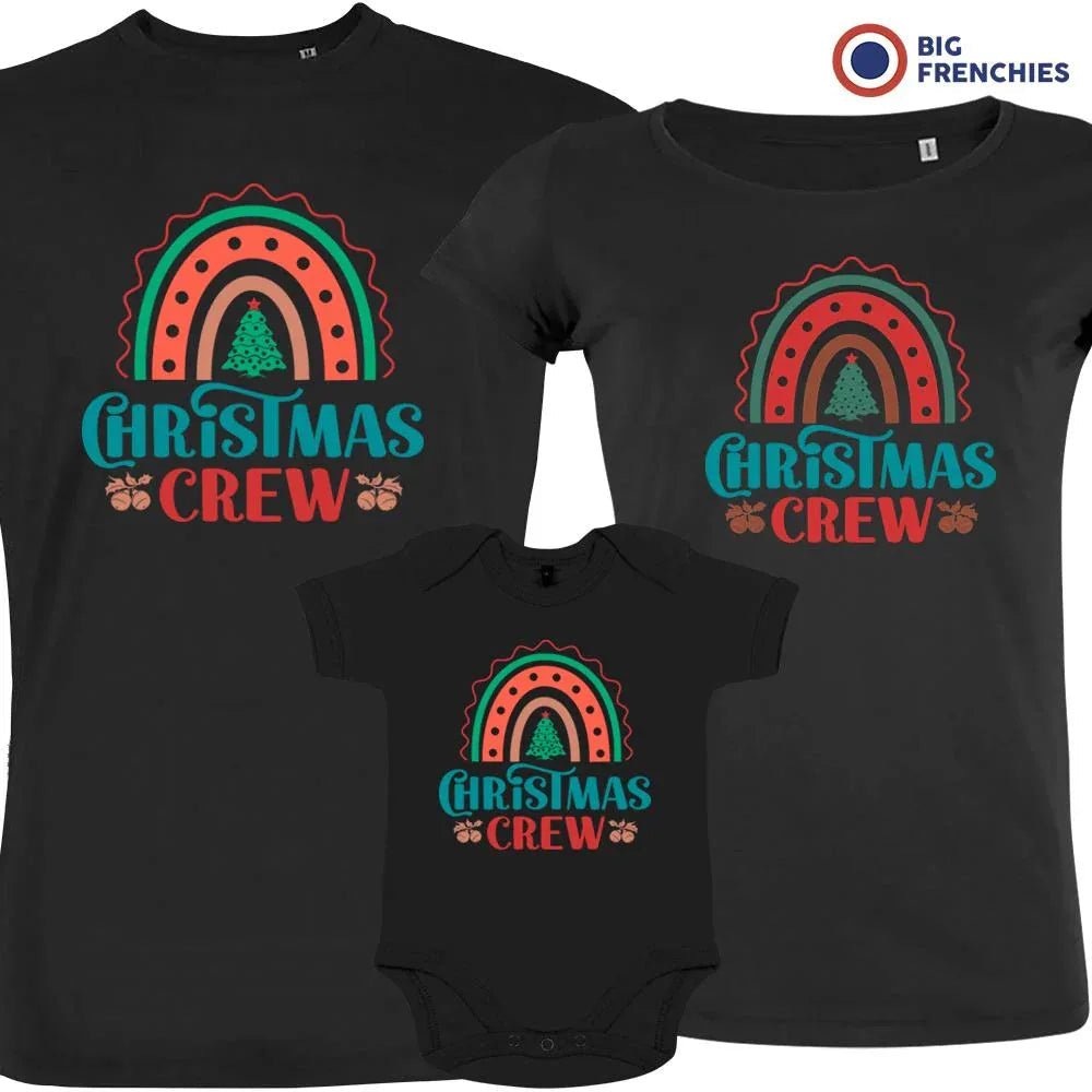 Christmas Crew Matching Family Organic Tees (Set of 3) - Create Marketplace