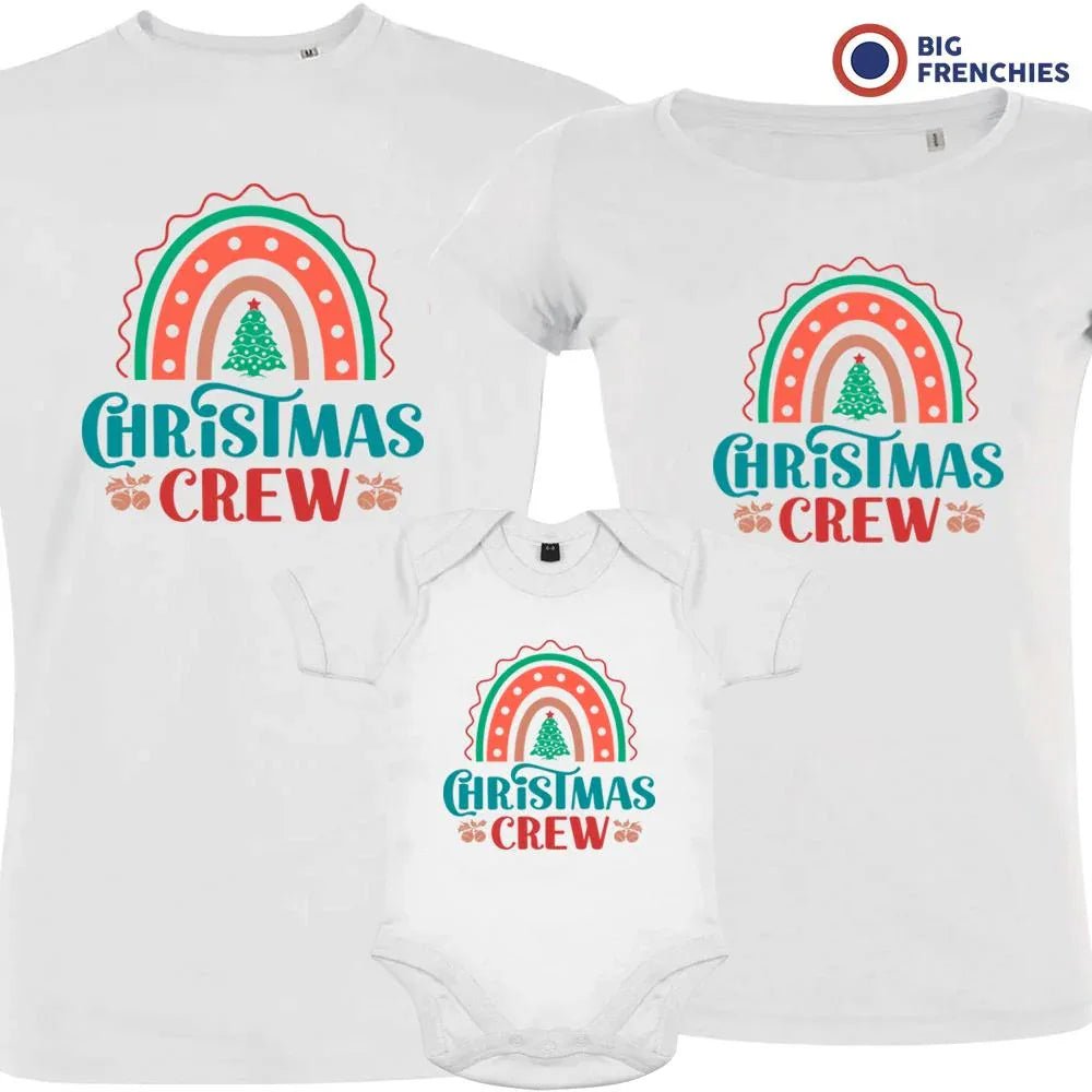 Christmas Crew Matching Family Organic Tees (Set of 3) - Create Marketplace