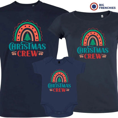 Christmas Crew Matching Family Organic Tees (Set of 3) - Create Marketplace