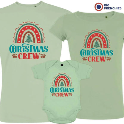 Christmas Crew Matching Family Organic Tees (Set of 3) - Create Marketplace