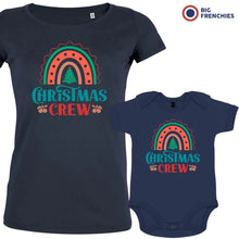 Christmas Crew Mom and Child Organic Cotton family Set (Set of 2) - Create Marketplace
