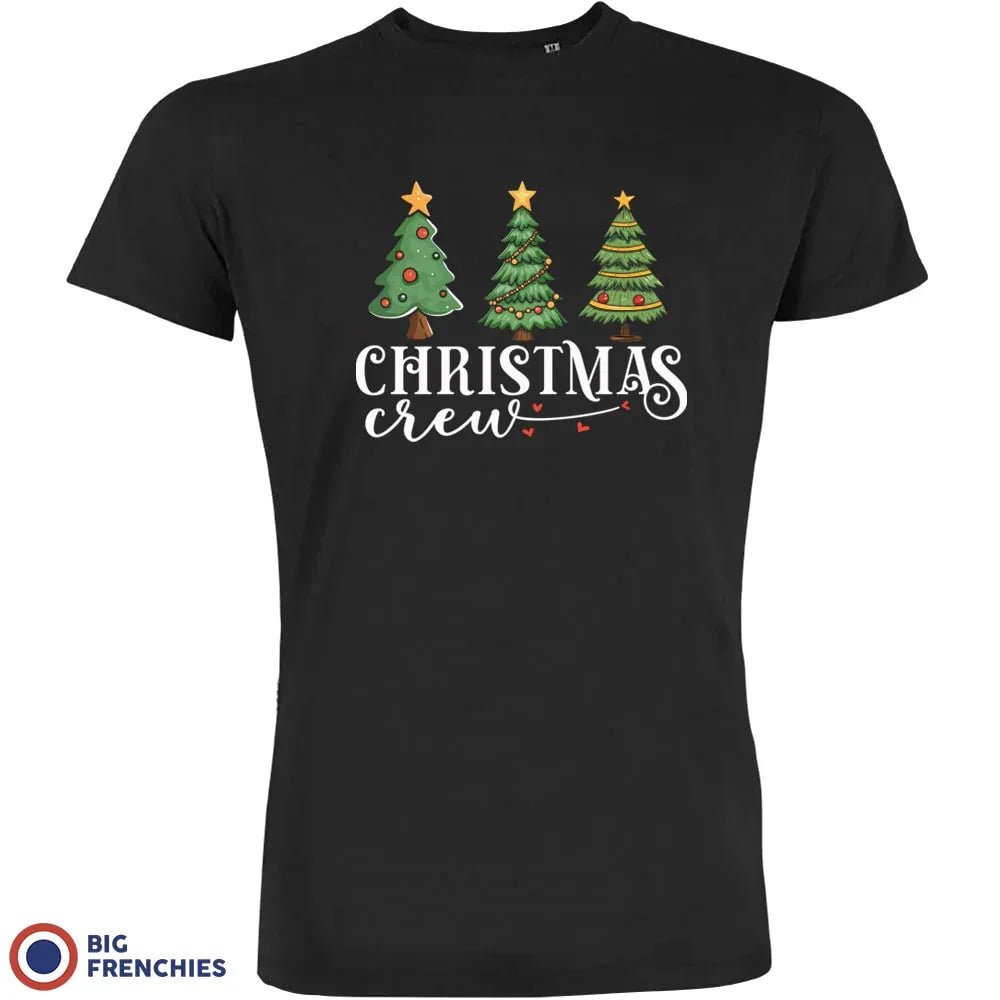 Christmas Crew with Trees Men's Organic Cotton Tee - Create Marketplace