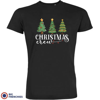 Christmas Crew with Trees Men's Organic Cotton Tee - Create Marketplace