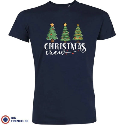 Christmas Crew with Trees Men's Organic Cotton Tee - Create Marketplace