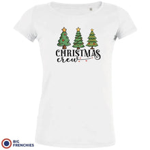 Christmas Crew with Trees Women's Organic Tee - Create Marketplace