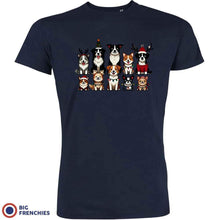 Christmas Dogs Men's Organic Cotton Tee - Create Marketplace
