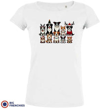 Christmas Dogs Women's Organic Tee - Create Marketplace
