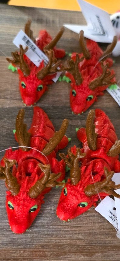 Christmas Dragon raindeer - Create Marketplace