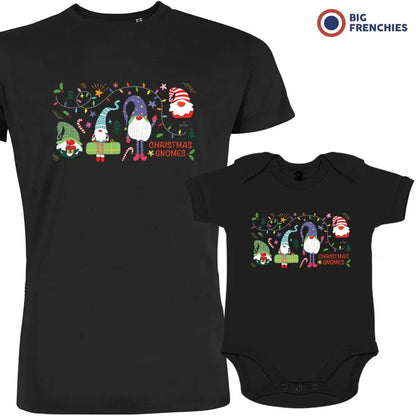 Christmas Gnomes Dad and Child Organic Cotton family Set (Set of 2) - Create Marketplace