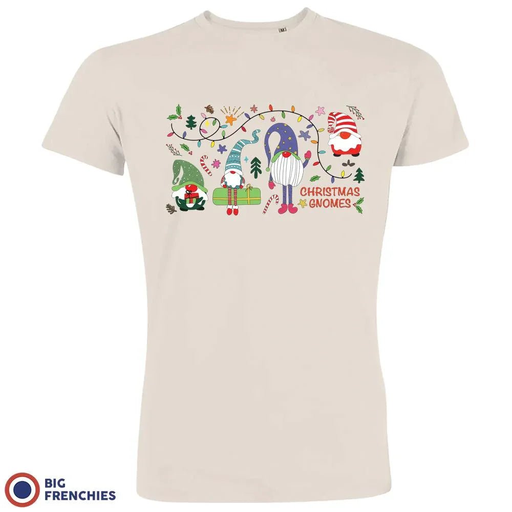 Christmas Gnomes Men's Organic Cotton Tee - Create Marketplace