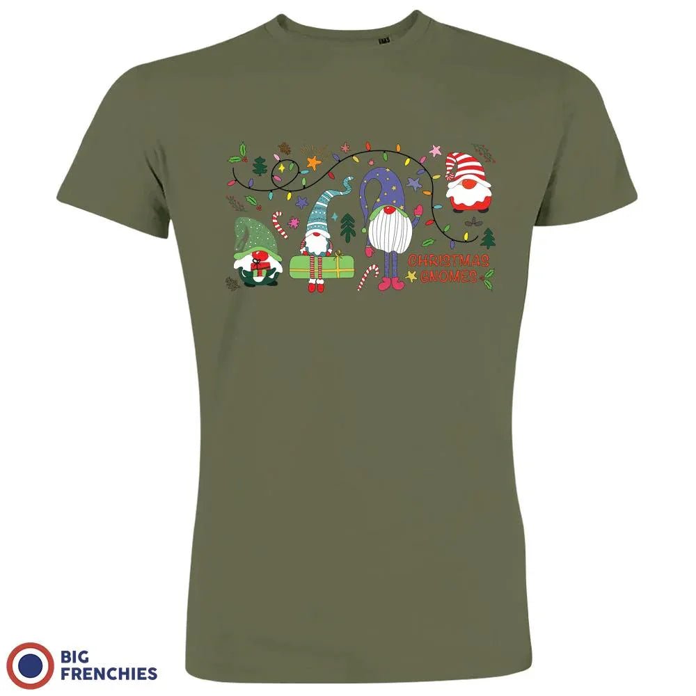 Christmas Gnomes Men's Organic Cotton Tee - Create Marketplace