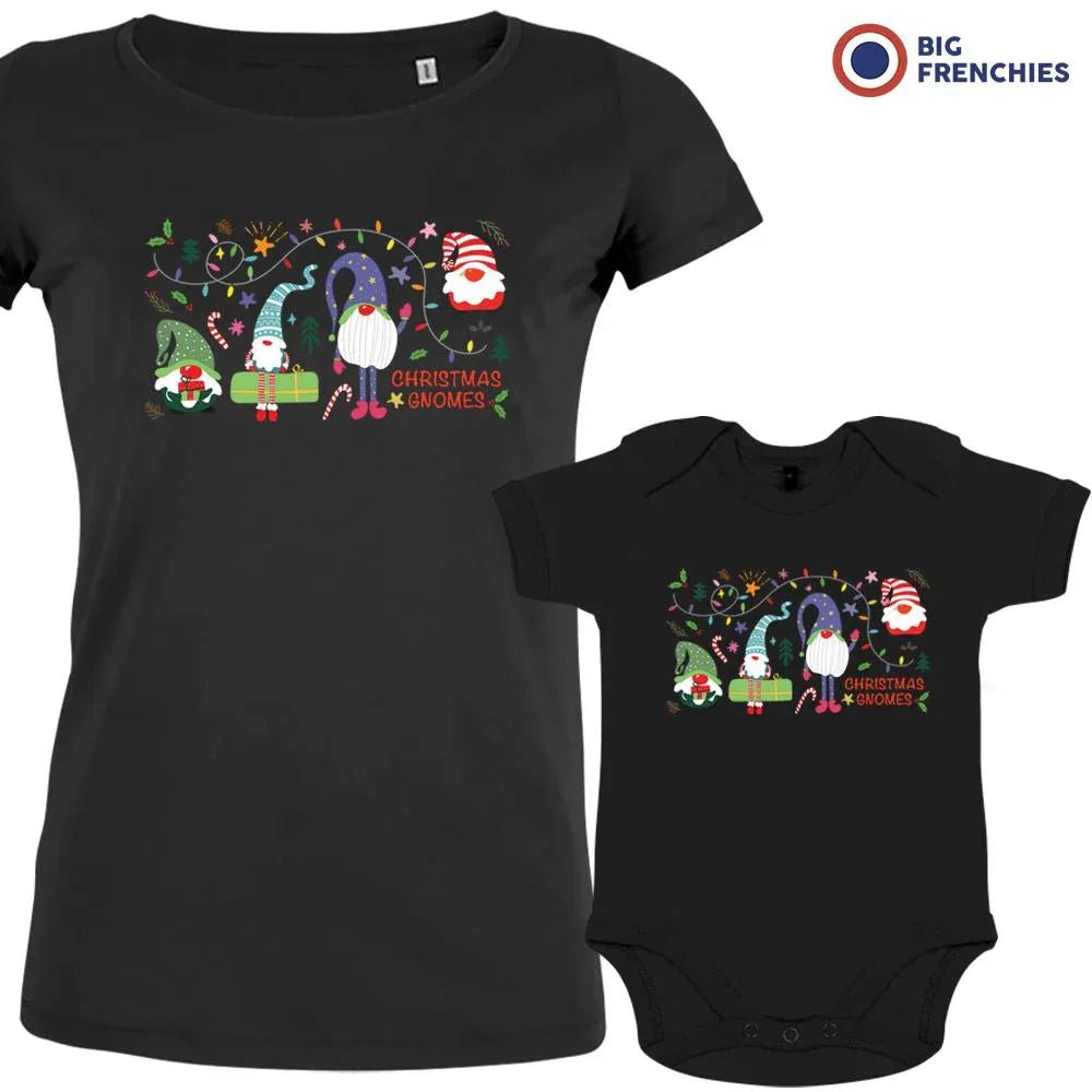 Christmas Gnomes Mom and Child Organic Cotton family Set (Set of 2) - Create Marketplace