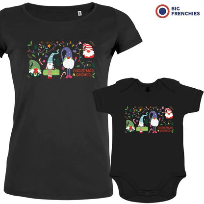 Christmas Gnomes Mom and Child Organic Cotton family Set (Set of 2) - Create Marketplace
