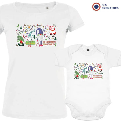 Christmas Gnomes Mom and Child Organic Cotton family Set (Set of 2) - Create Marketplace