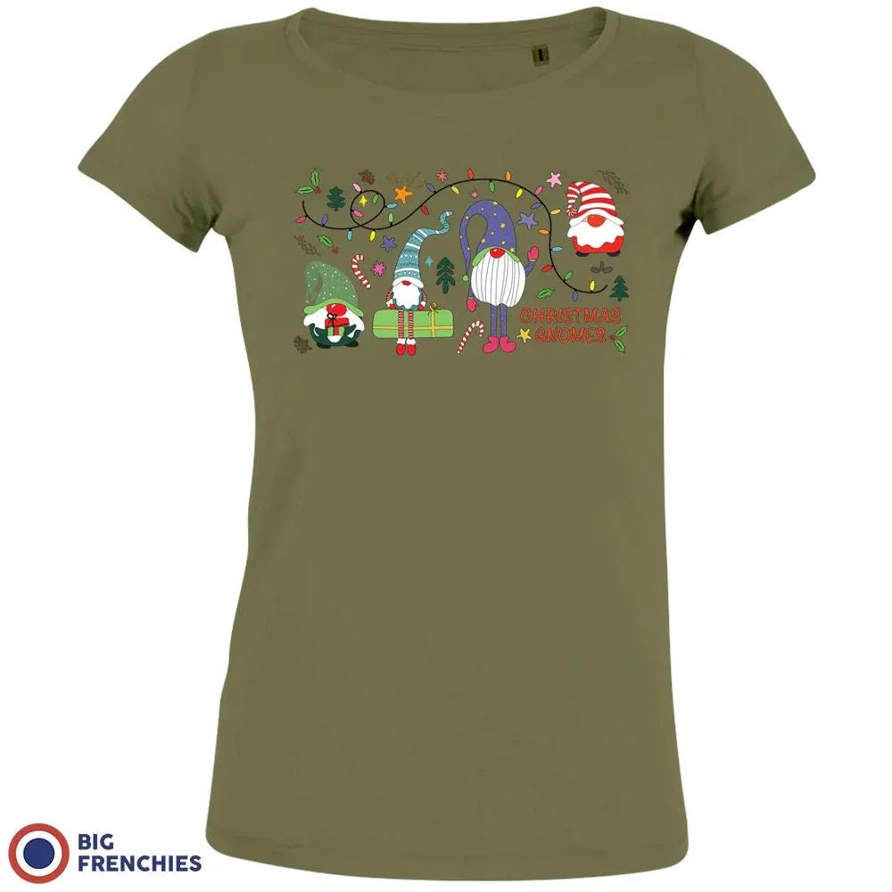 Christmas Gnomes Women's Organic Tee - Create Marketplace