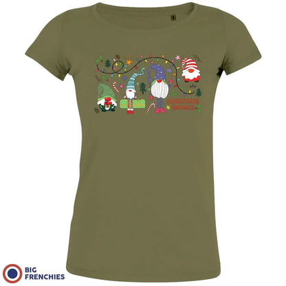 Christmas Gnomes Women's Organic Tee - Create Marketplace