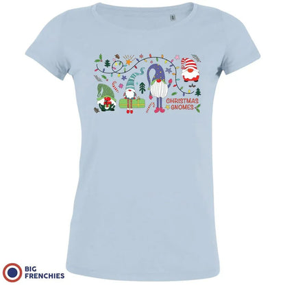 Christmas Gnomes Women's Organic Tee - Create Marketplace