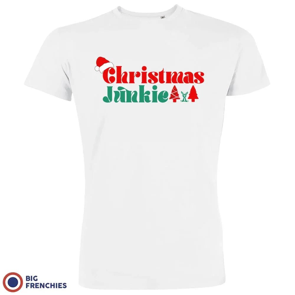 Christmas Junkie Men's Organic Cotton Tee - Create Marketplace