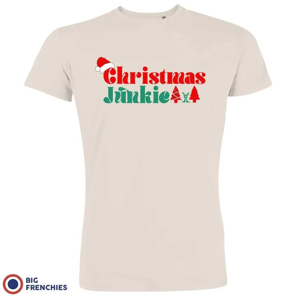 Christmas Junkie Men's Organic Cotton Tee - Create Marketplace