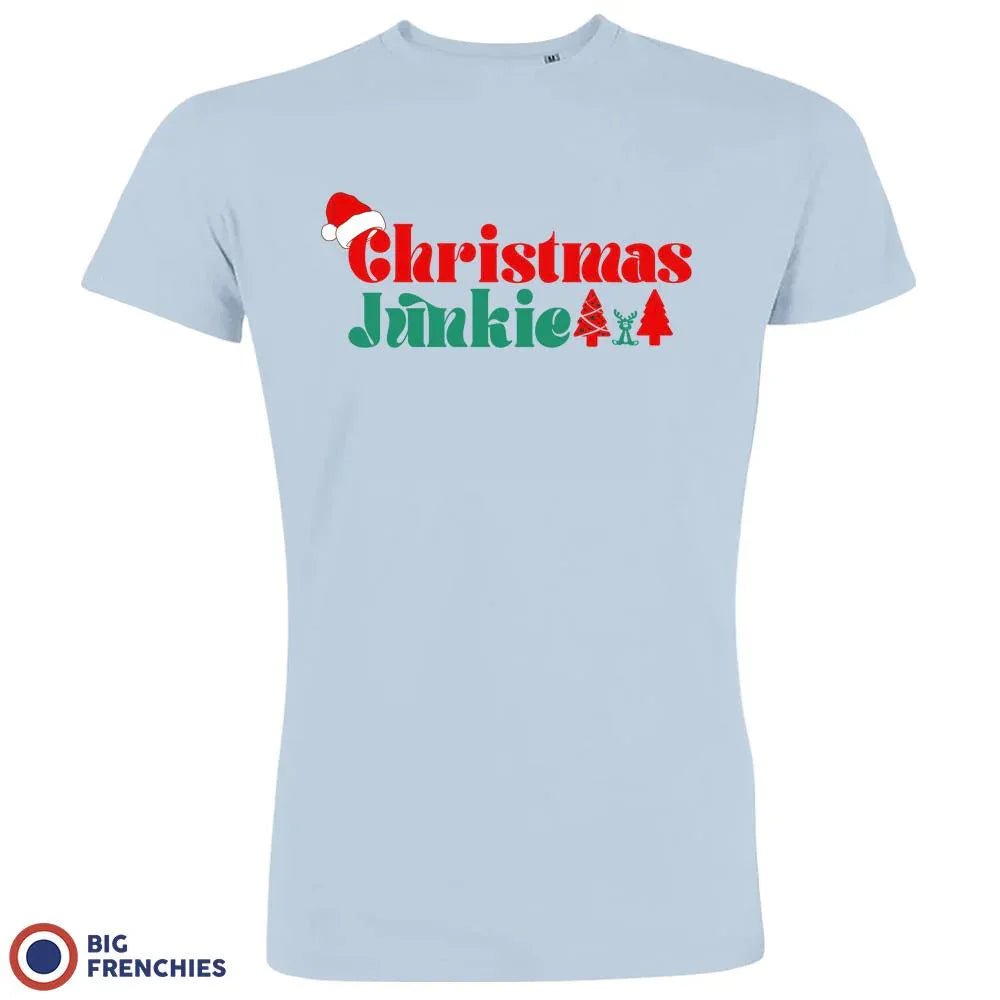 Christmas Junkie Men's Organic Cotton Tee - Create Marketplace