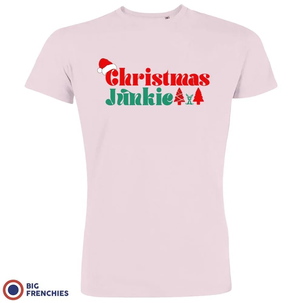 Christmas Junkie Men's Organic Cotton Tee - Create Marketplace