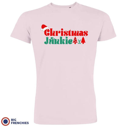 Christmas Junkie Men's Organic Cotton Tee - Create Marketplace