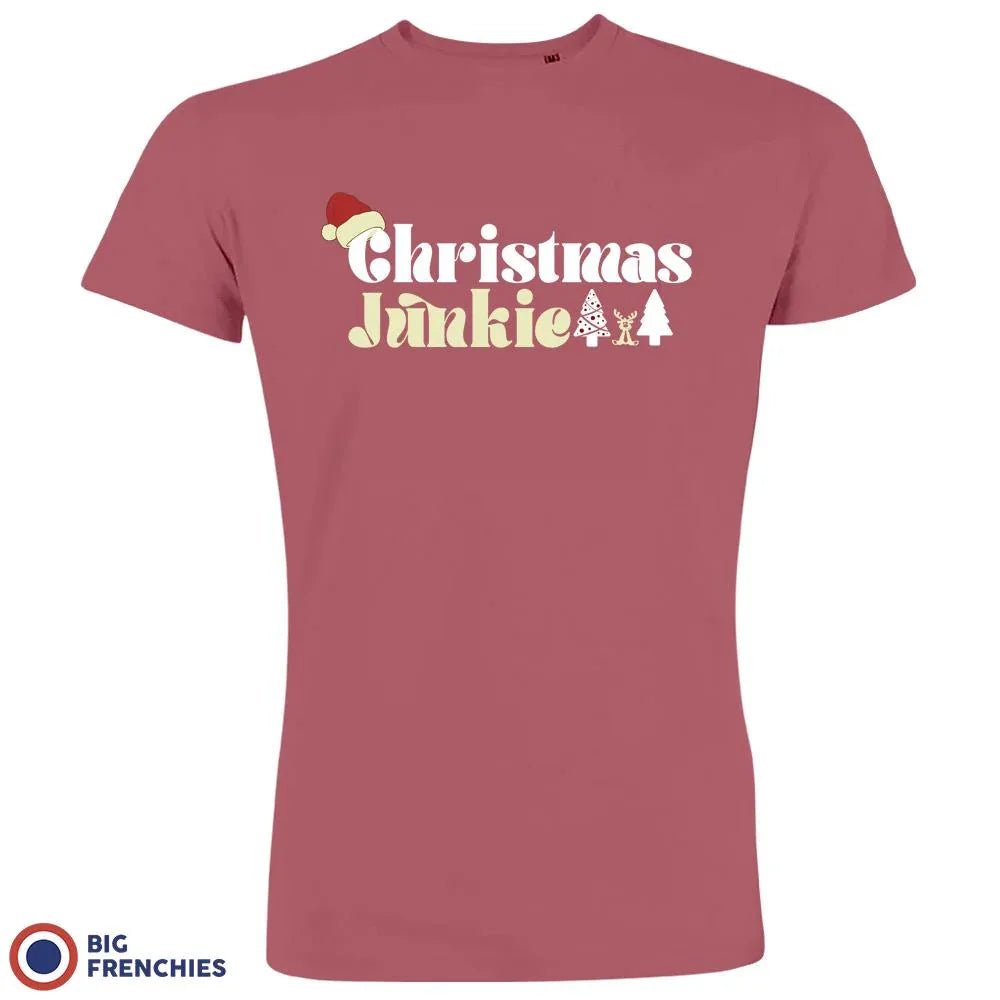 Christmas Junkie Men's Organic Cotton Tee - Create Marketplace