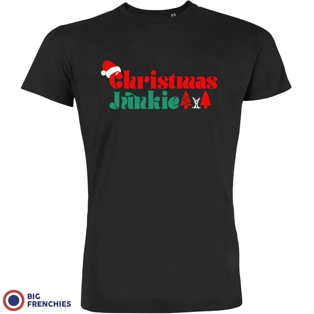 Christmas Junkie Men's Organic Cotton Tee - Create Marketplace