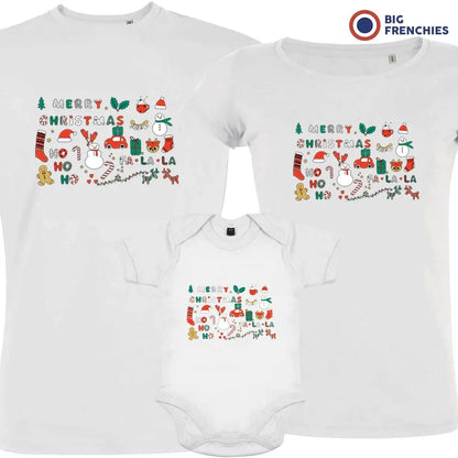 Christmas Ornaments Matching Family Organic Tees (Set of 3) - Create Marketplace