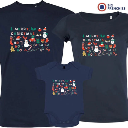 Christmas Ornaments Matching Family Organic Tees (Set of 3) - Create Marketplace