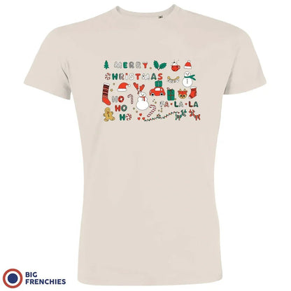 Christmas Ornaments Men's Organic Cotton Tee - Create Marketplace