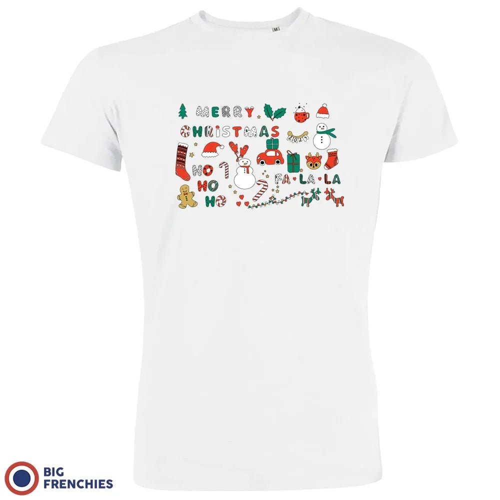Christmas Ornaments Men's Organic Cotton Tee - Create Marketplace