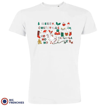 Christmas Ornaments Men's Organic Cotton Tee - Create Marketplace