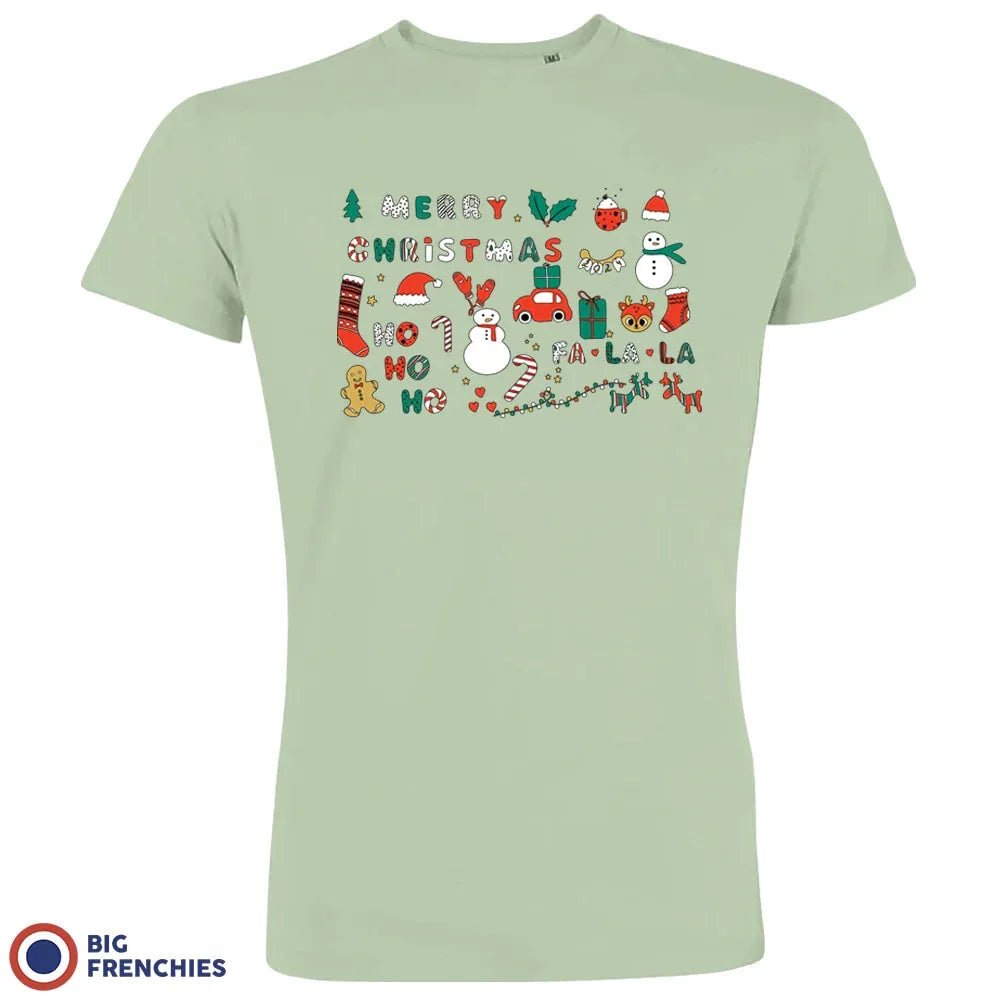Christmas Ornaments Men's Organic Cotton Tee - Create Marketplace
