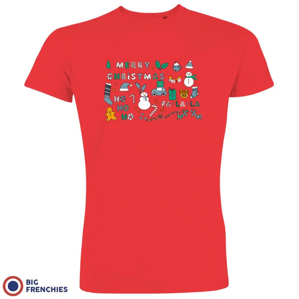 Christmas Ornaments Men's Organic Cotton Tee - Create Marketplace