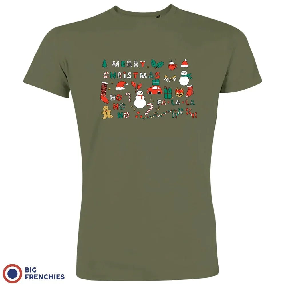 Christmas Ornaments Men's Organic Cotton Tee - Create Marketplace