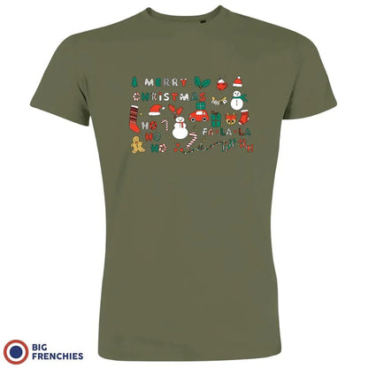 Christmas Ornaments Men's Organic Cotton Tee - Create Marketplace