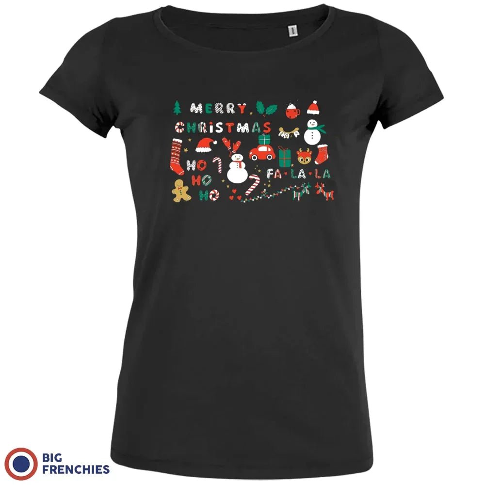 Christmas Ornaments Women's Organic Tee - Create Marketplace