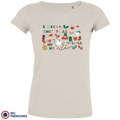 Christmas Ornaments Women's Organic Tee - Create Marketplace