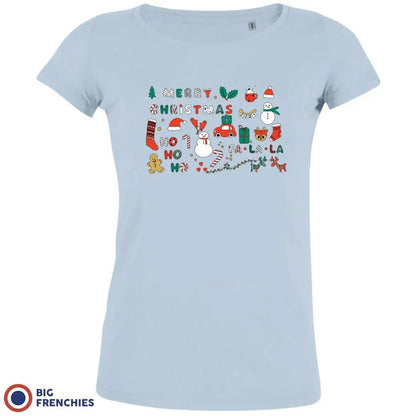 Christmas Ornaments Women's Organic Tee - Create Marketplace