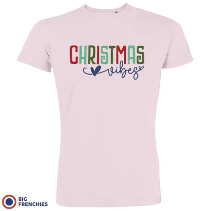Christmas Vibes Men's Organic Cotton Tee - Create Marketplace