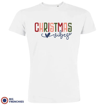 Christmas Vibes Men's Organic Cotton Tee - Create Marketplace