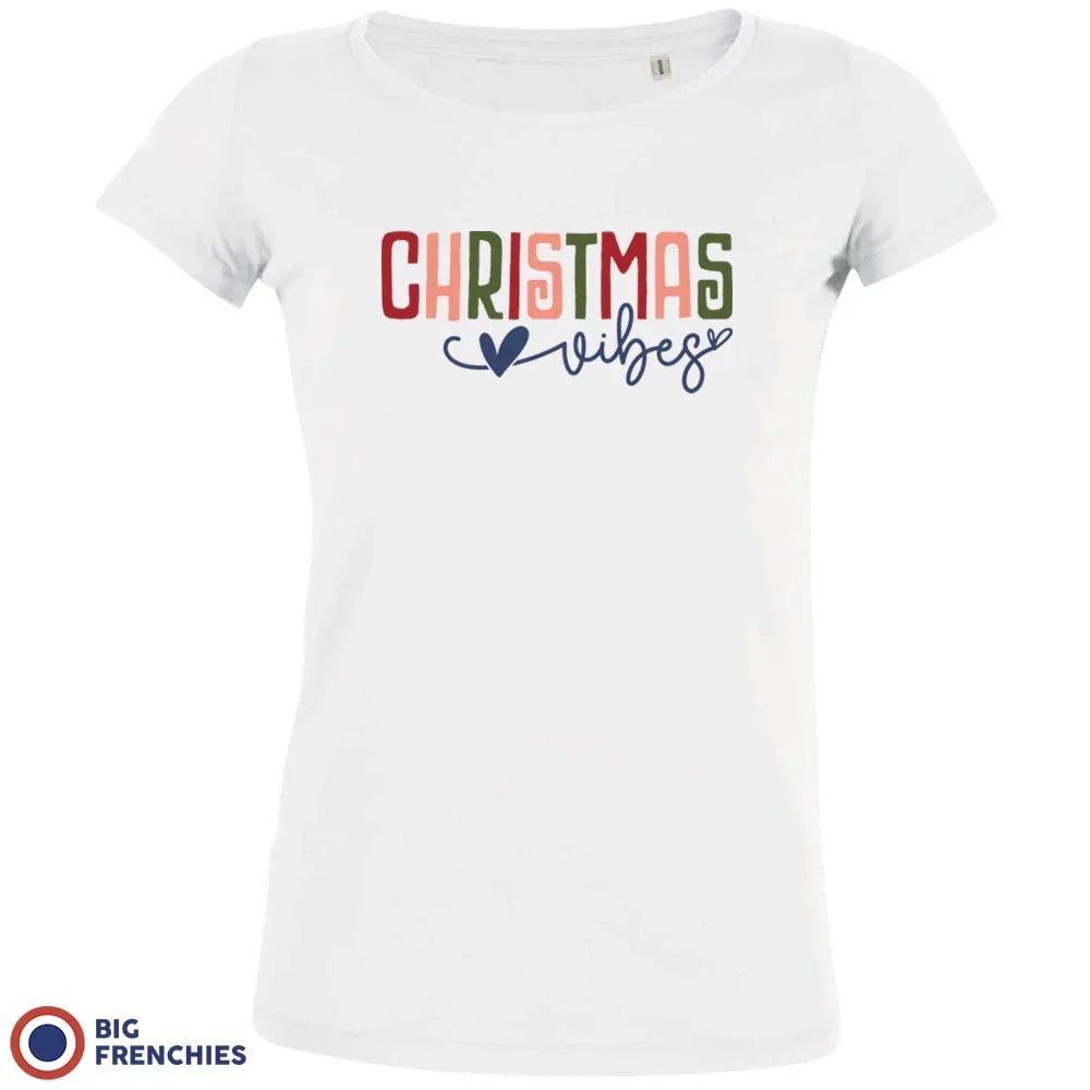 Christmas Vibes Women's Organic Tee - Create Marketplace