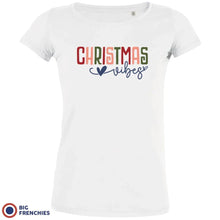 Christmas Vibes Women's Organic Tee - Create Marketplace