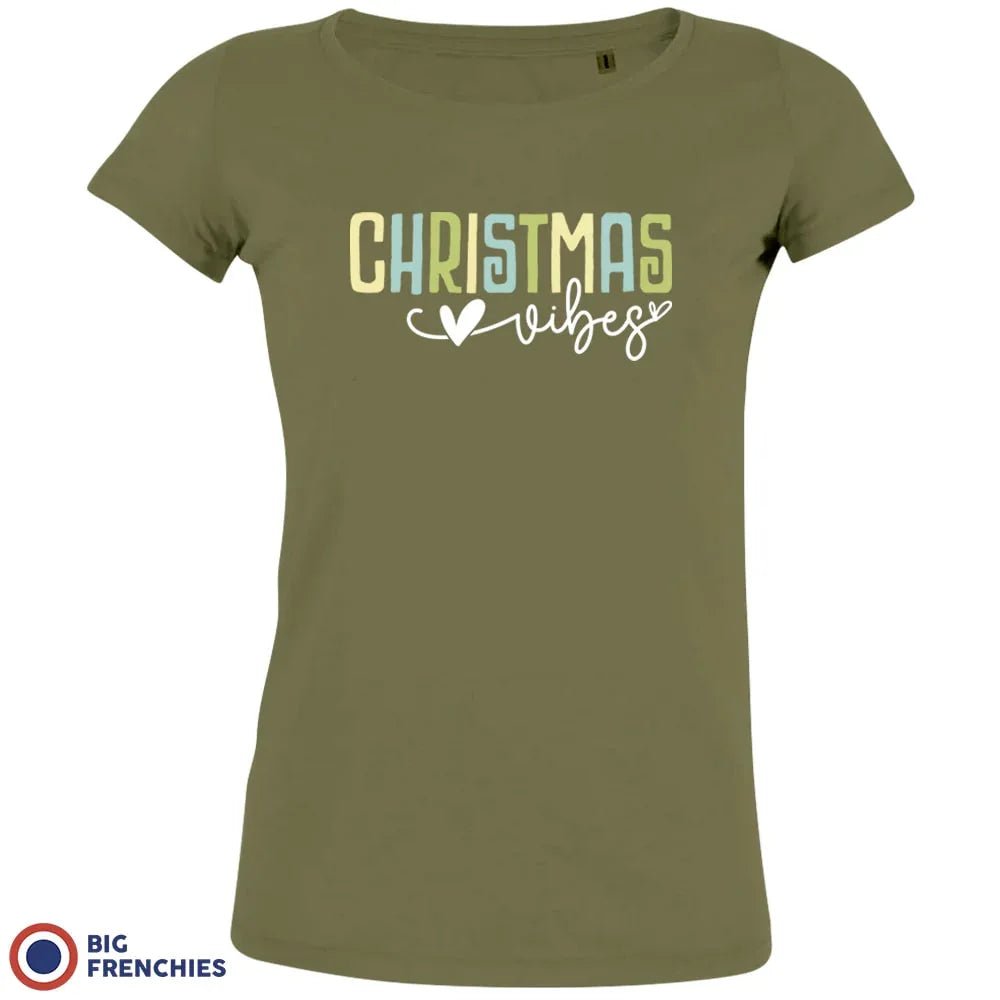 Christmas Vibes Women's Organic Tee - Create Marketplace